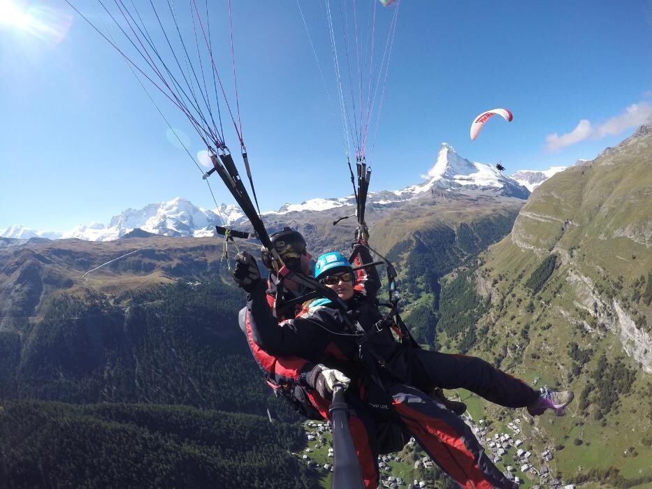 Bilder Matterhorn Paragliding