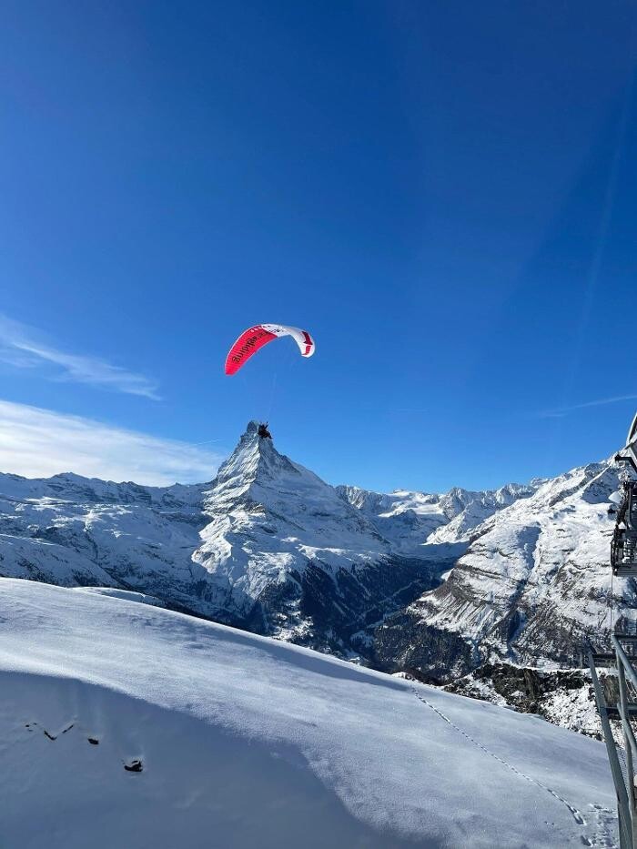 Bilder Matterhorn Paragliding