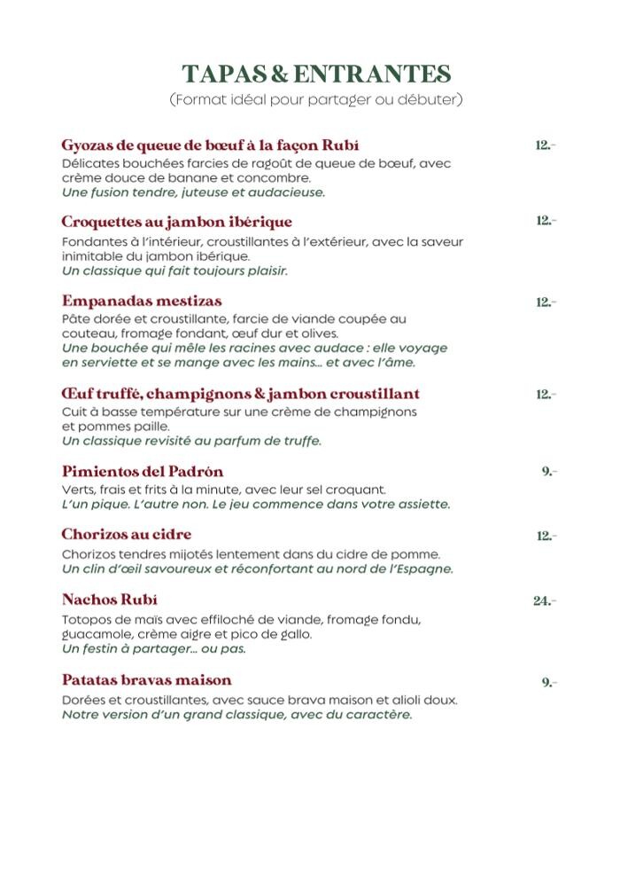 Bilder Rubí Gastrobar