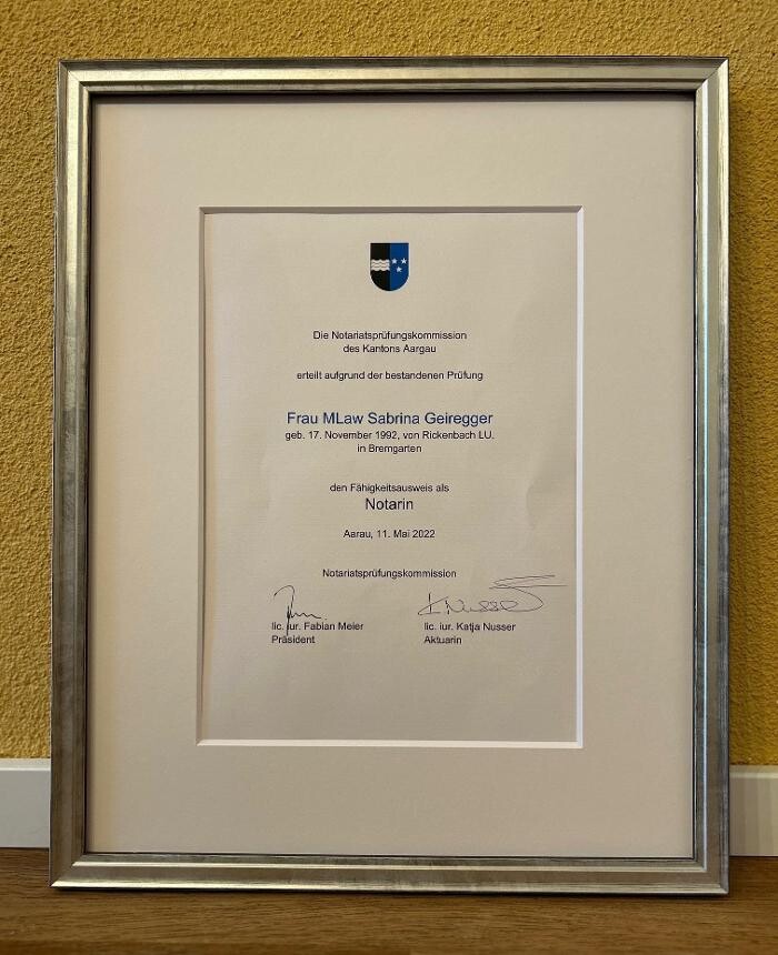 Bilder Notariat-Seetal GmbH