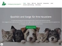 Website Screenshot Kleintier- & Akupunkturpraxis Adlergarten