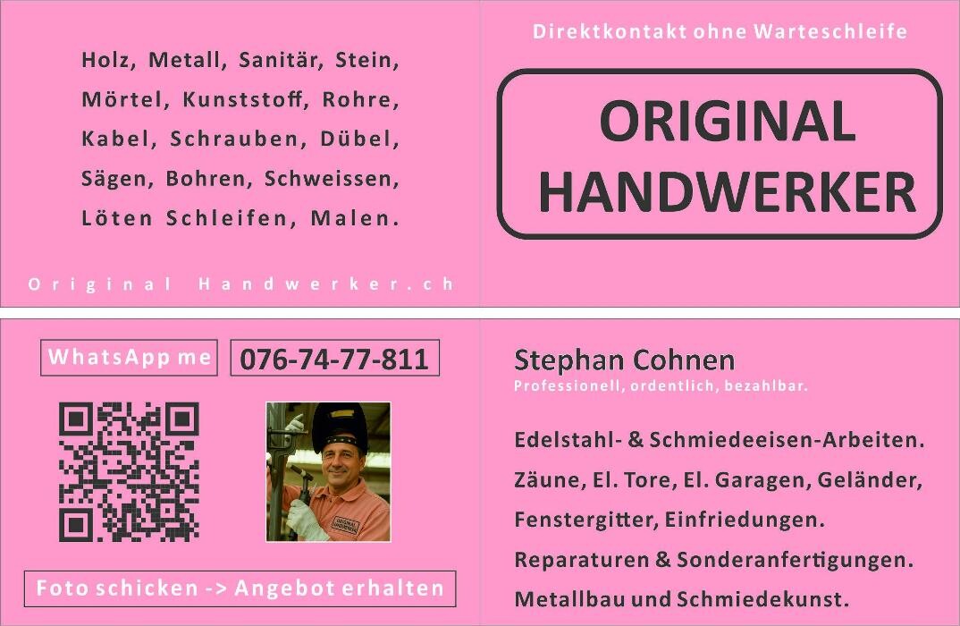 Bilder Original Handwerker Uster