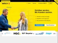 Website Screenshot WAiSCH