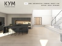 Website Screenshot Kym Innenarchitektur & Schreinerei GmbH