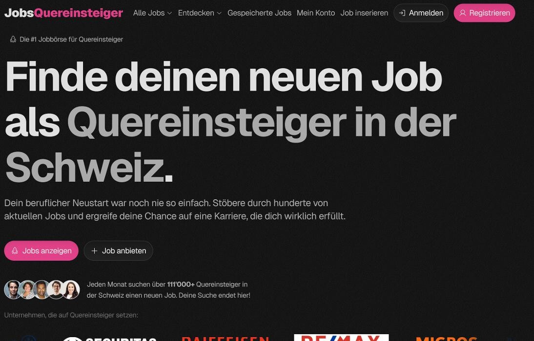 Bilder Jobs Quereinsteiger