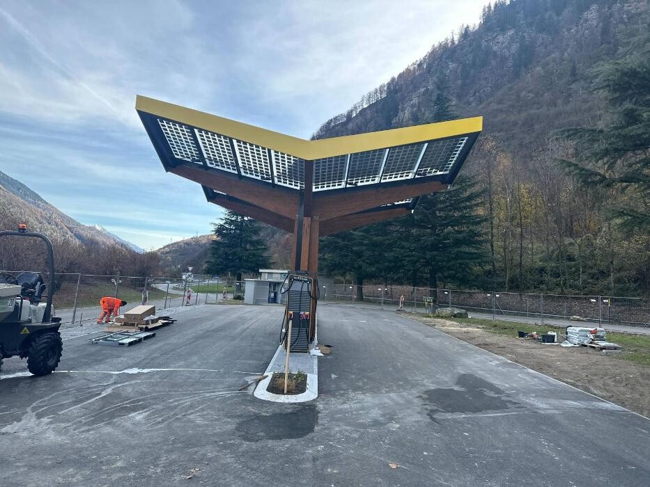 Bilder Fastned Charging Station