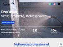 Website Screenshot ProClean