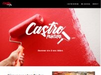Website Screenshot Castro Peinture Sàrl