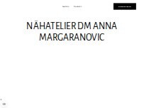 Website Screenshot Nähatelier DM Anna Margaranovic