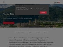 Website Screenshot Luigi Falcone - Finanzberater bei Swiss Life Select