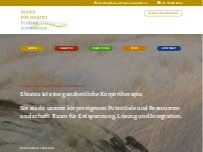 Website Screenshot Praxis für Shiatsu Florian Schwander
