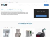Website Screenshot Hans Wittich Service und Verkauf GmbH