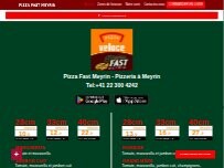 Website Screenshot FAST PIZZA