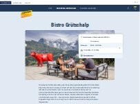 Website Screenshot Bistro Grütschalp