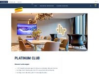Website Screenshot Platinum Club