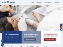 Website Screenshot edel+weiss Zahnärzte