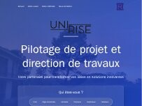 Website Screenshot UNIRISE SA