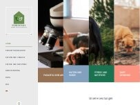 Website Screenshot Freiburghaus, Animal Health Services