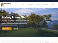 Website Screenshot Barbey Frères SA