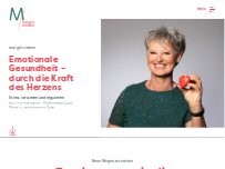 Website Screenshot margrit simeon | coaching für nachhaltige Stressregulation