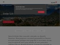 Website Screenshot Emilien Debons - Finanzberater bei Swiss Life Select