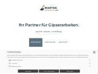 Website Screenshot Martins Gipsertechnik GmbH