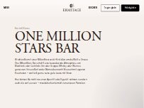 Website Screenshot One Million Stars Bar