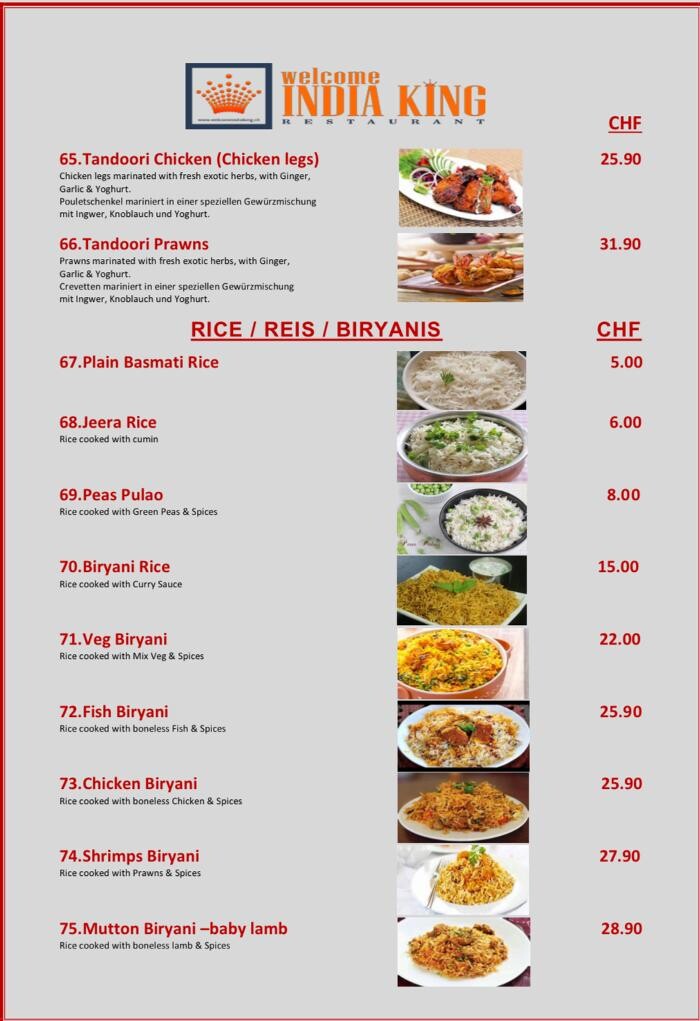 Bilder Restaurant Welcome India King - Indian Restaurant