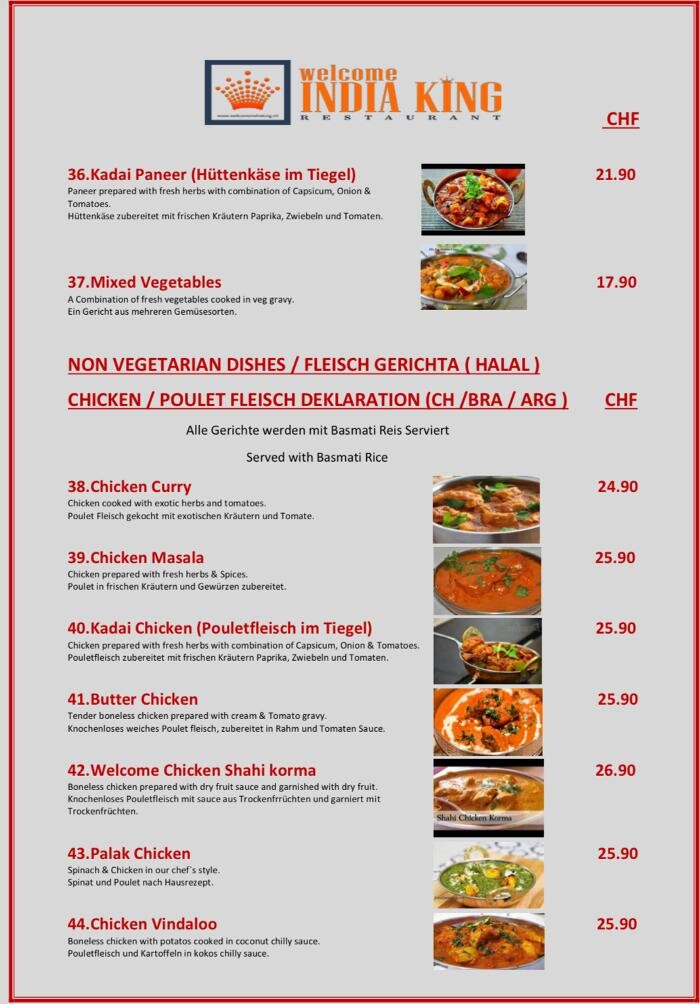 Bilder Restaurant Welcome India King - Indian Restaurant
