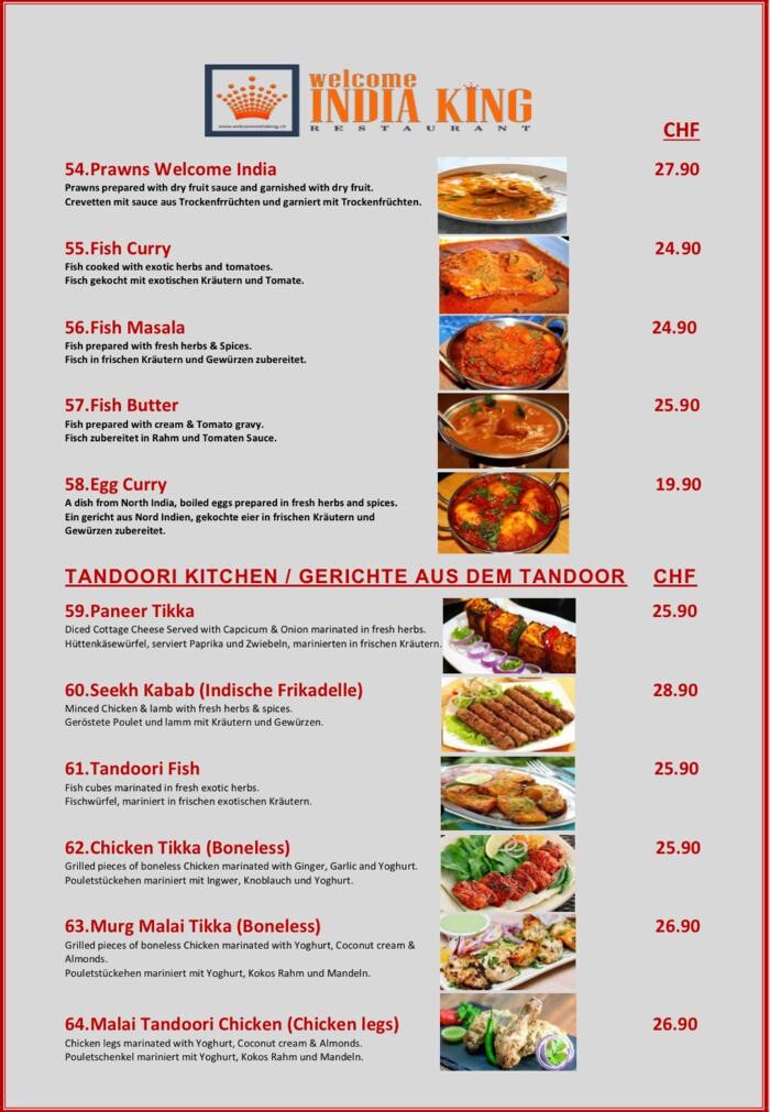 Bilder Restaurant Welcome India King - Indian Restaurant