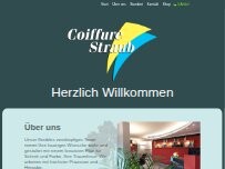 Website Screenshot Coiffure Straub