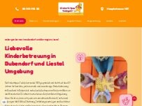 Website Screenshot Kinderkrippe Teddybär GmbH