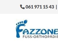 Website Screenshot Fazzone Fuss-Orthopädie