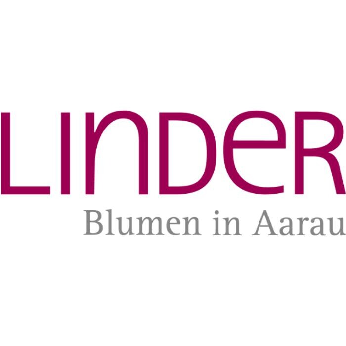 Linder Blumen am Bahnhofplatz in Aarau Logo