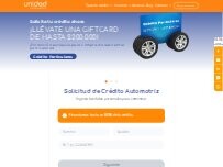 Website Screenshot Unidad Crédito Automotriz