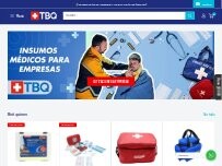 Website Screenshot TuBotiquin.cl - Insumos Médicos y Botiquines