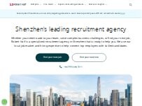 Website Screenshot Robert Half Shenzhen Recruitment Agency