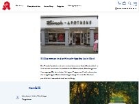 Website Screenshot Hirsch-Apotheke