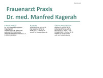 Screenshot for http://www.praxiskagerah.de