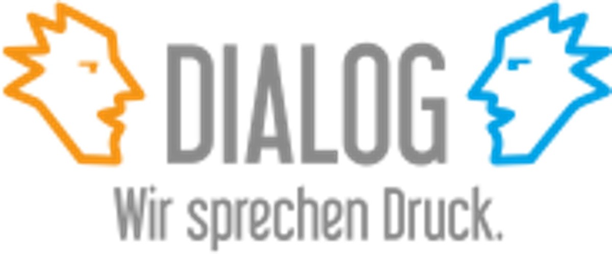 Dialog Druck Kopie & Werbung Logo