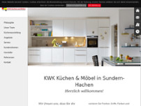 KWK Küchen Udo Kraft website screenshot
