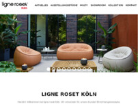 ligne roset website screenshot