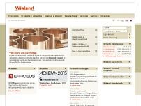 Screenshot for www.wieland.de