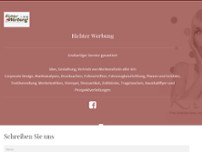 Richter Werbung Eppendorf website screenshot