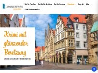 Website Screenshot Zauberfrau - Professionelle Haushaltshilfe in Münster