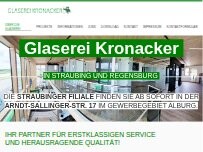 Website Screenshot Glaserei Kronacker