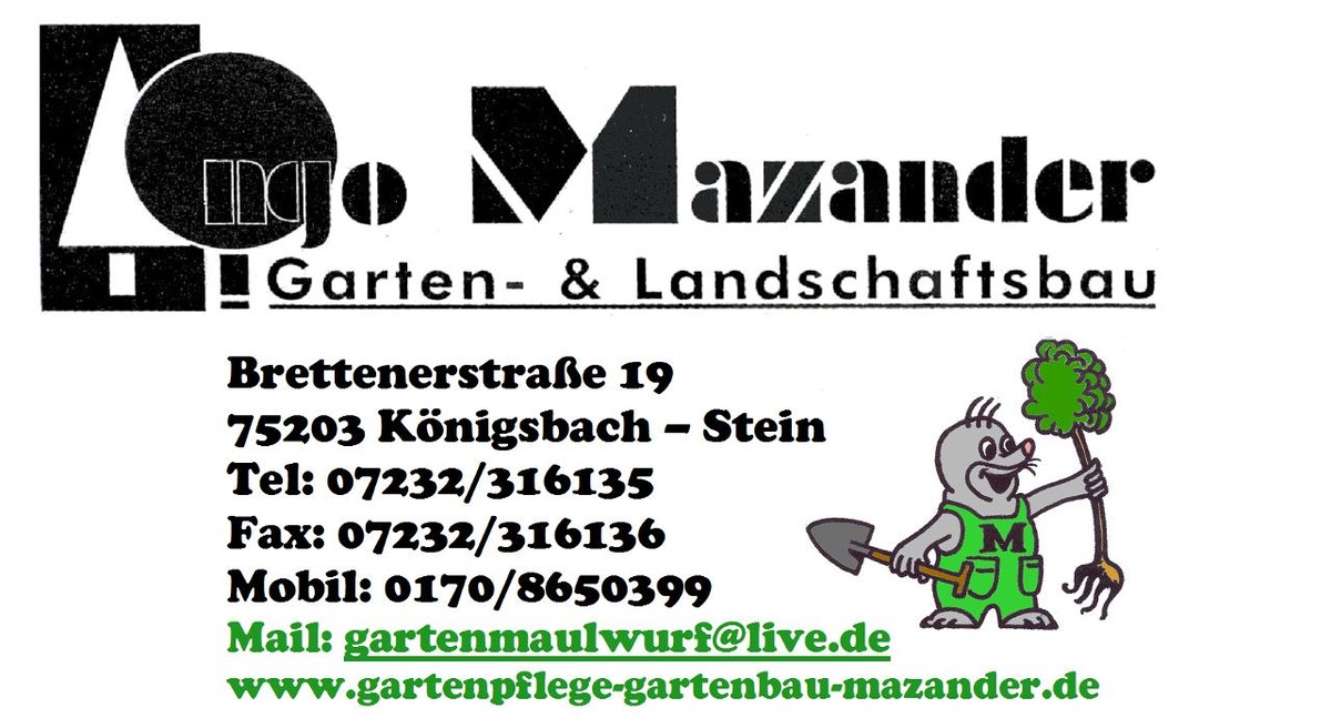 Garten - Landschaftsbau Ingo Mazander Logo