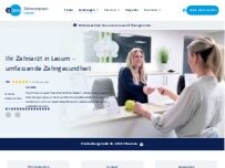 Website Screenshot Zahnarztpraxis Bremen-Lesum | DDent Praxisverbund