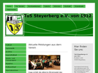 Screenshot for http://tus-steyerberg.de