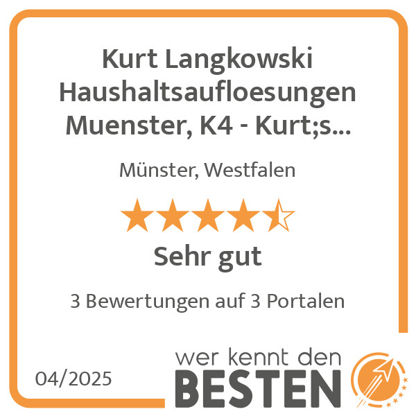 Bilder Kurt Langkowski Haushaltsaufloesungen Muenster, K4 - Kurt;s Kunst, Kitsch und Krempel